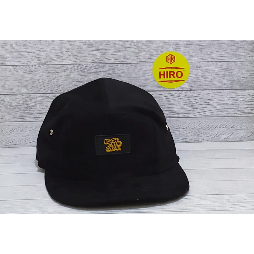 [COD]Topi Distro Pria/Topi Snapback Bordir Original Lima Panel New Model/Topi Distro Keren