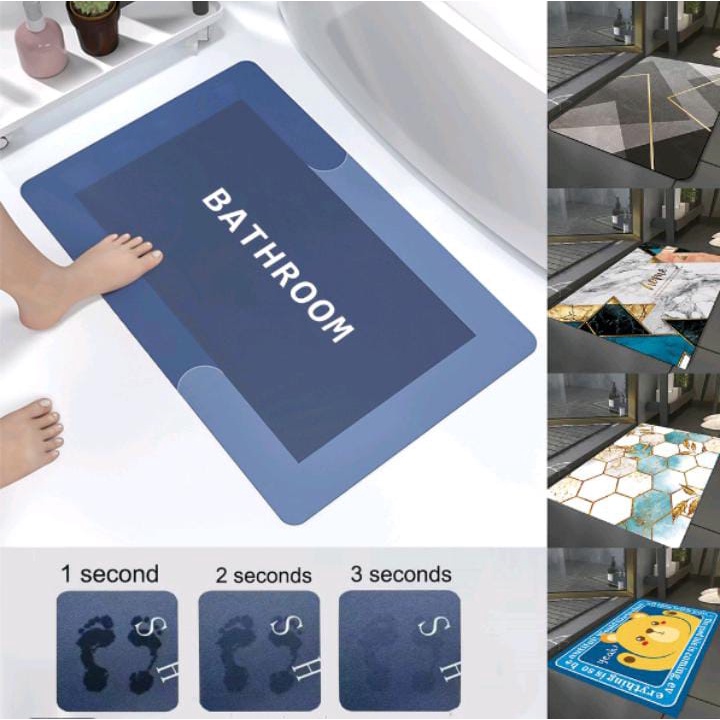 Keset Kaki / Keset Kamar Mandi / Keset / Keset Slip / Keset Hits / Keset Samarinda Bright Crown TERB