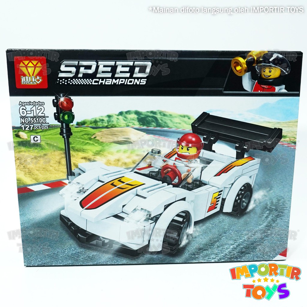 Mainan Lego Keren Blocks Berbagai Kendaraan Berkualitas Speed