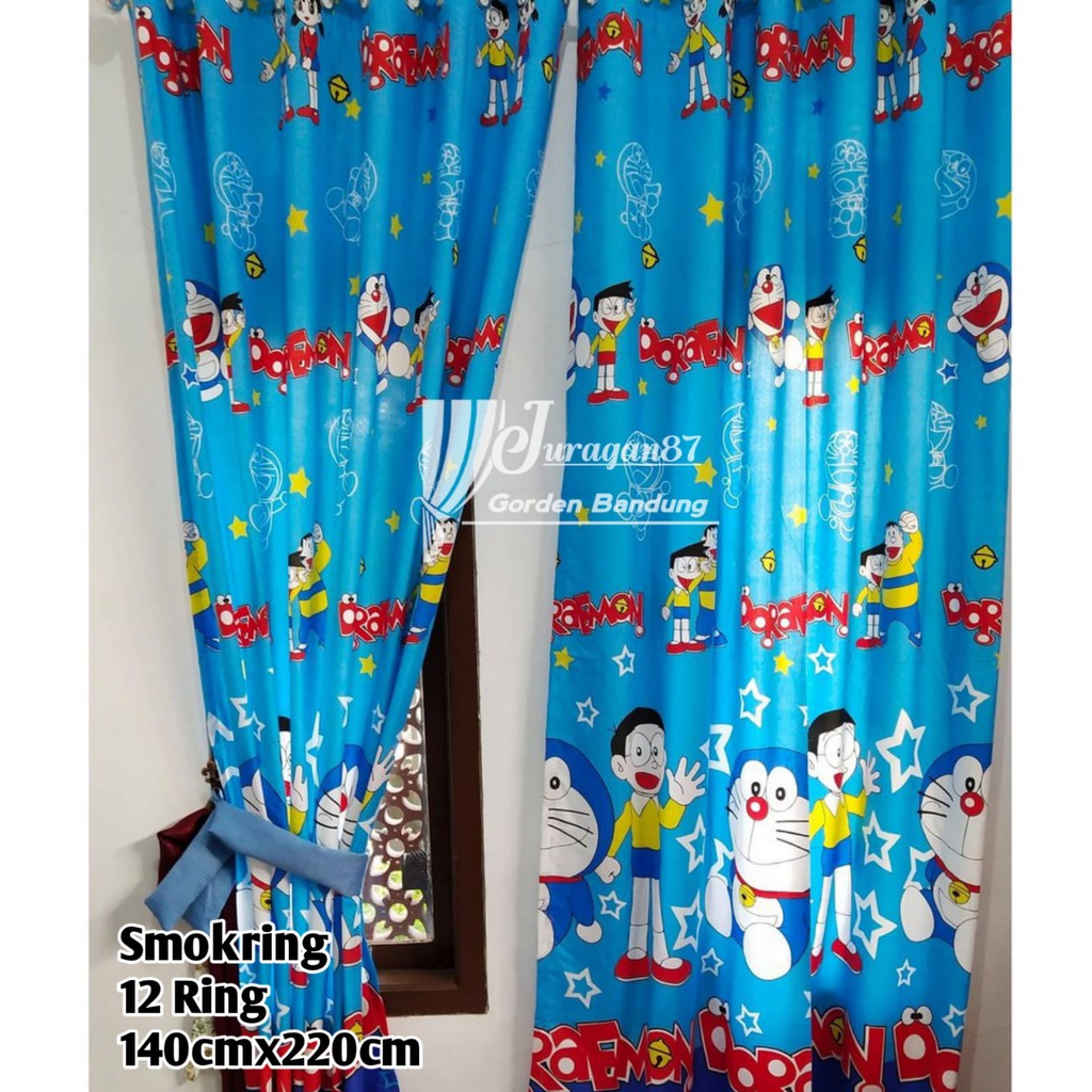 GORDEN ANAK MOTIF DORAEMON/ TIRAI HORDENG MOTIF DORAEMON SMOKRING 12 RING