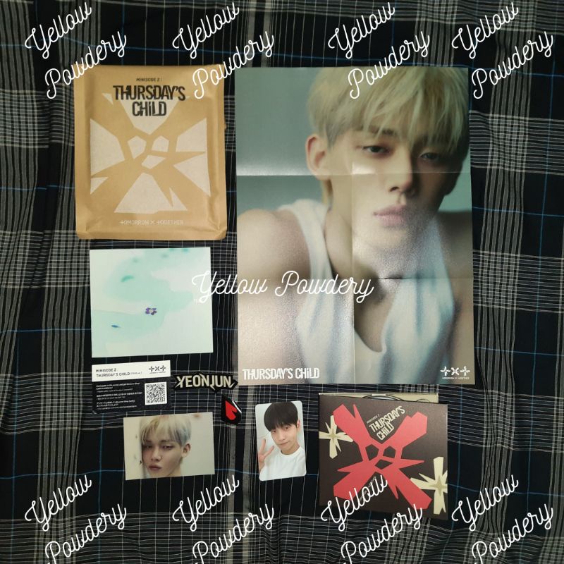 READY KAMAR UNSEALED ALBUM TOMORROW X TOGETHER TXT MINISODE 2 THURSDAY CHILD TEAR VERSION PHOTOBOOK 