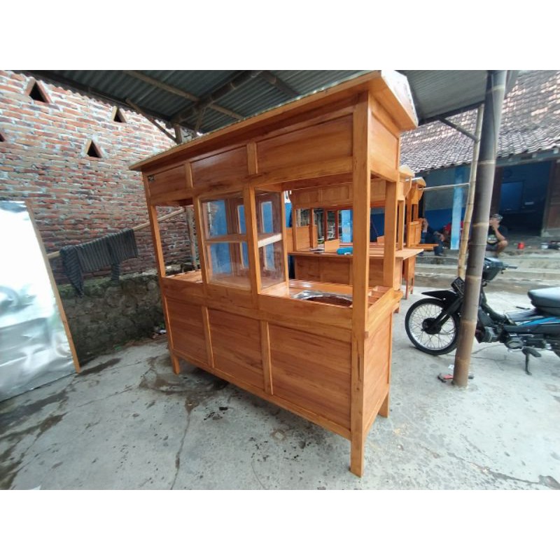 gerobak mie ayam dan bakso 2 tungku