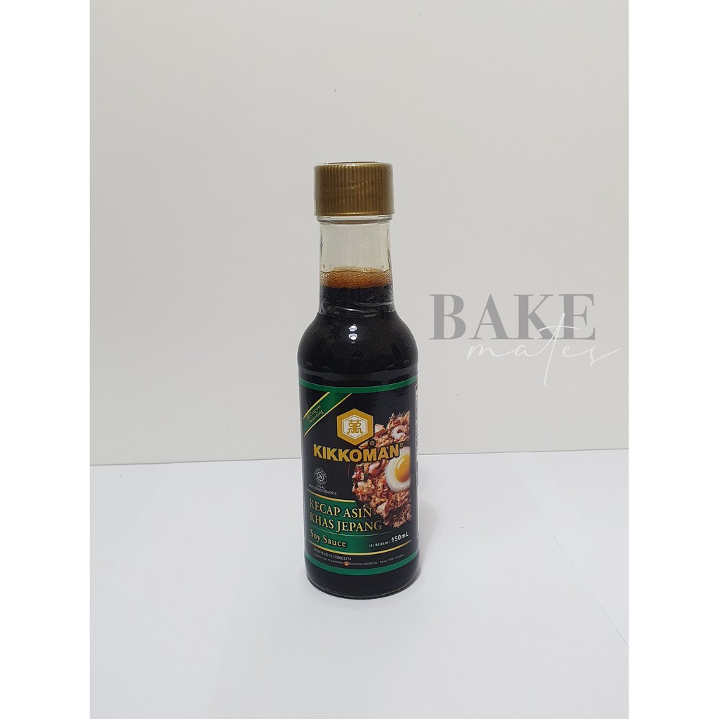Jual KIKKOMAN Soy Sauce HALAL Kecap Asin Jepang Botol 150 ml Shopee
