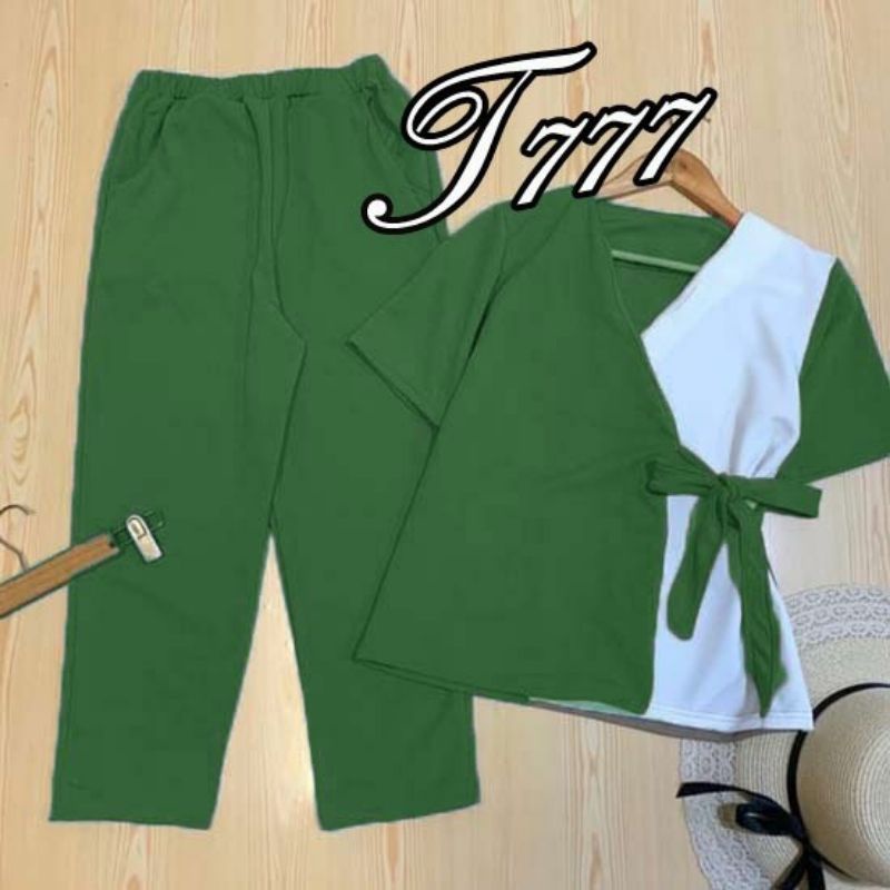 STELAN MARSHANDA STELAN MARS (PENDEK) PAKAIAN WANITA ONE SET 66-ARMY