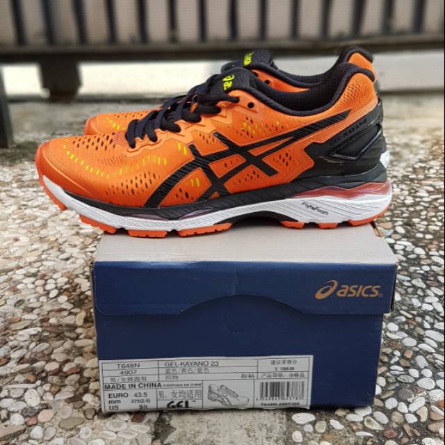 asics gel kayano 23 orange