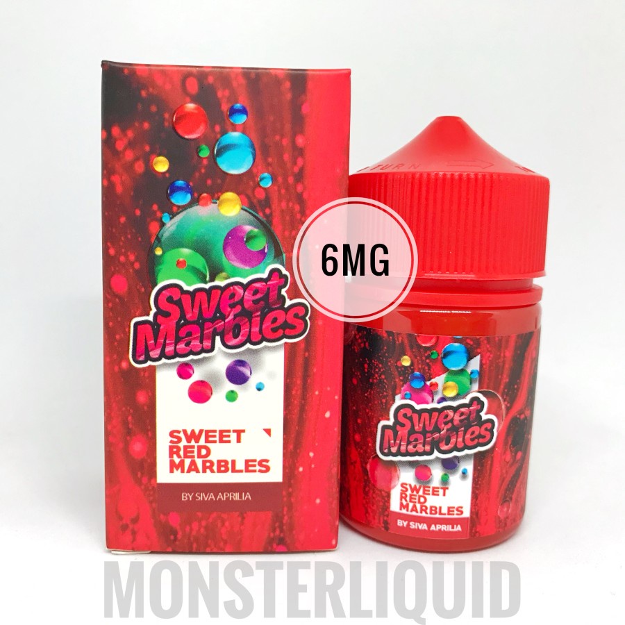 SWEET MARBLES V3 RED MARBELS BY SIVA 6MG 60ML