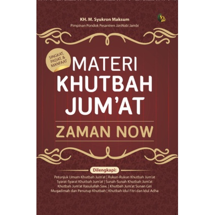 Buku Islam Materi Khutbah Jum'At Zaman Now
