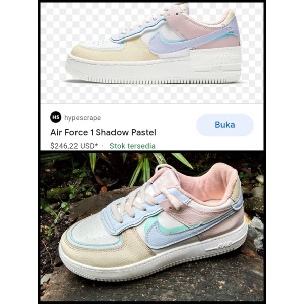 Nike Air Force 1 Shadow Pastel