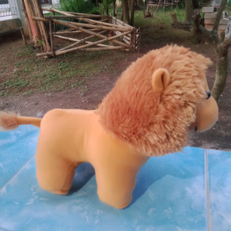 Boneka singa ukuran 25cm size s