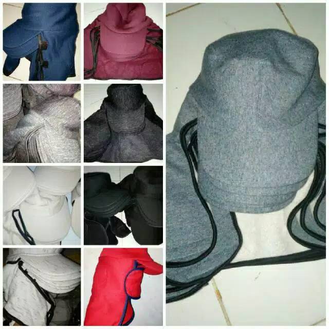 Topi jepang/kupluk masker untuk dewasa