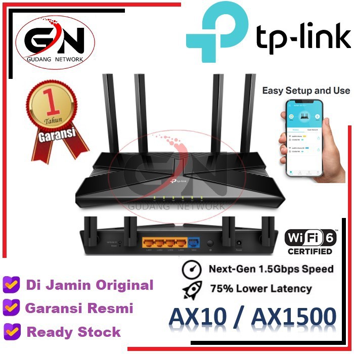 TP-LINK Archer AX10 AX1500 WiFi6 / Archer AX 10 AX1500 WiFi 6 Router