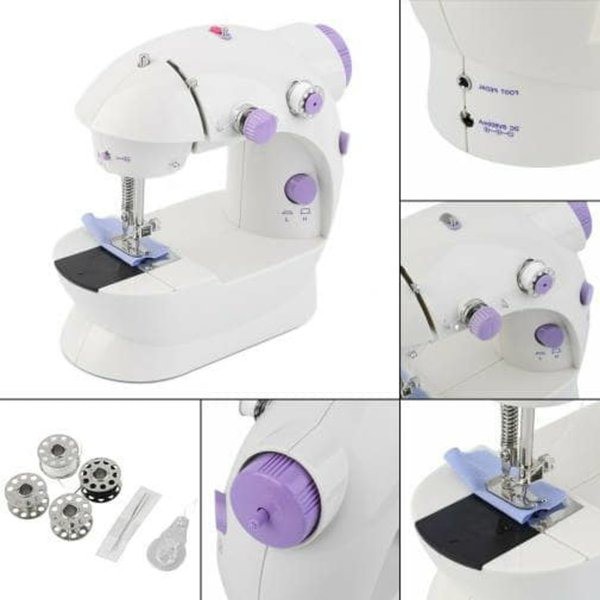Mesin Jahit Mini Portable SM-202 Sewing Machine-2