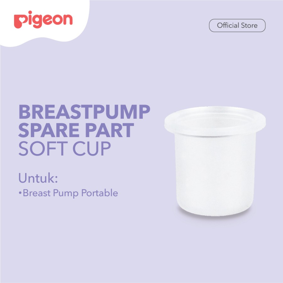 Pigeon Sparepart Breastpump WN Soft Cup for PORTABLE