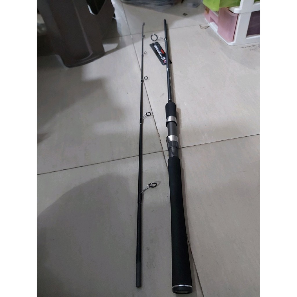 Joran Maguro Whiskers 180 cm 183 H2 - 602 / Joran Spinning 8-20 lbs - ring fuji full 8-20 lbs