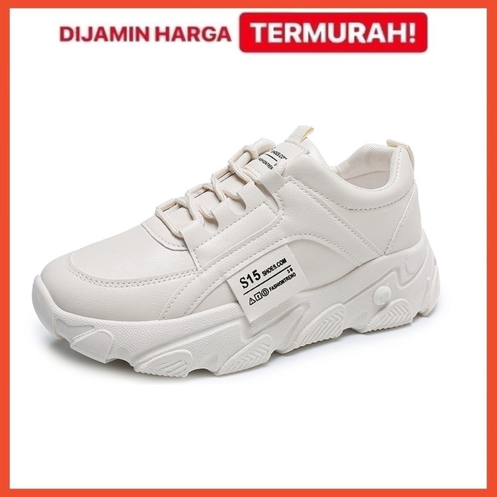 LUXUS Dulcea Sepatu Sneakers Import Fashion Wanita Korea - Lx211