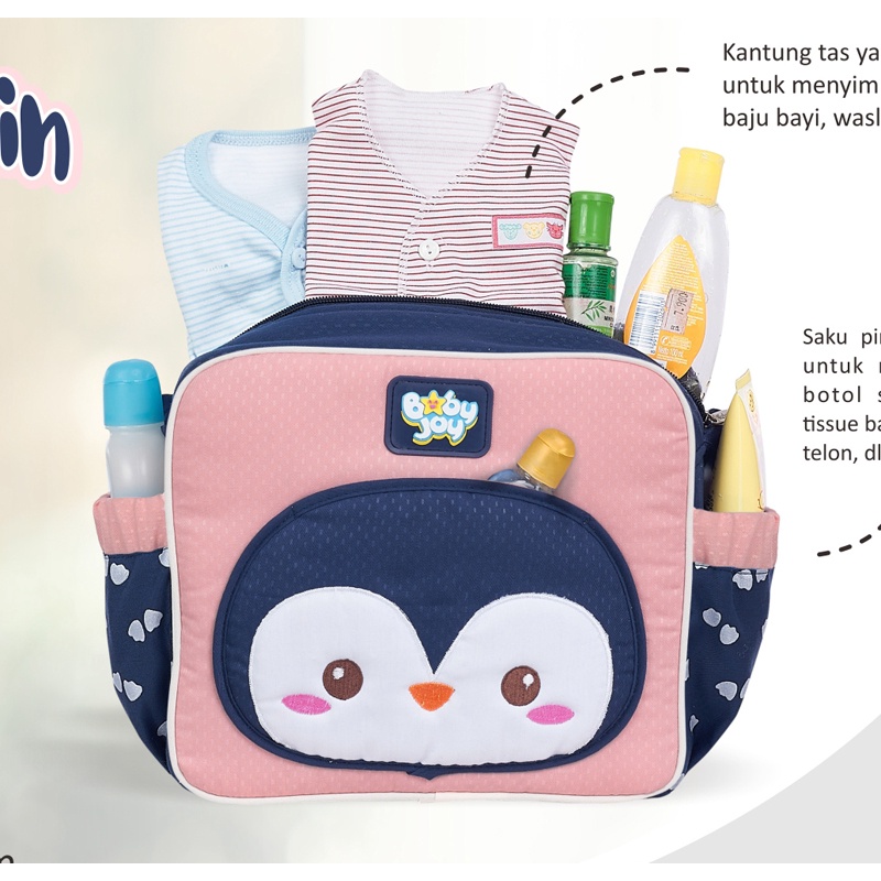 Tas Bayi Kecil Baby Joy Pinguin Series BJT 1037