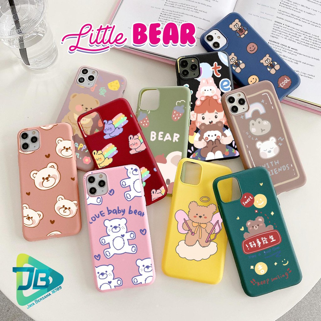 softcase LITTLE BEAR oppo vivo xiaomi realme samsung iphone all type JB4393