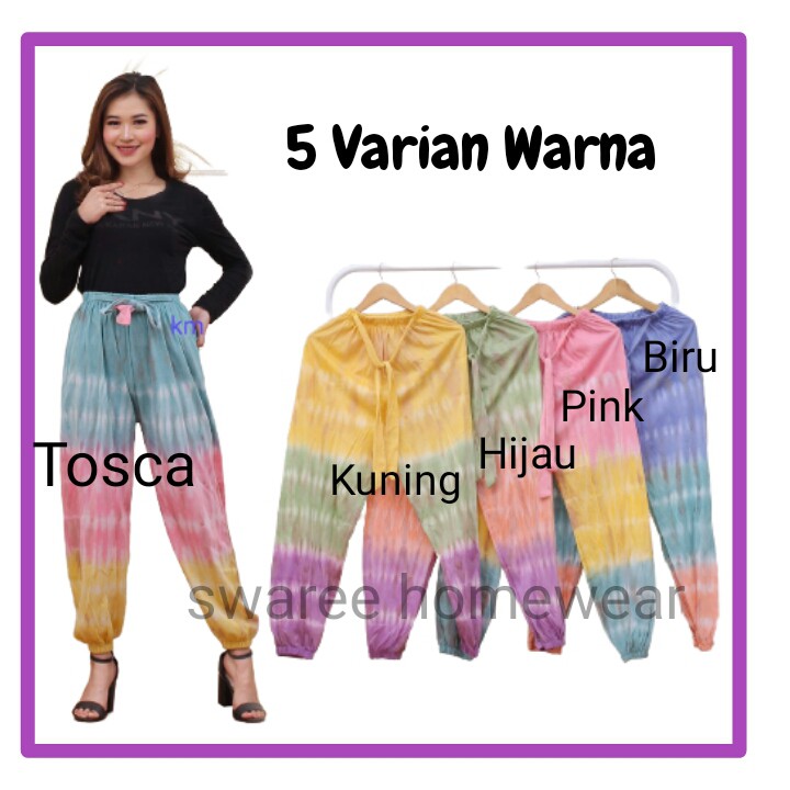 Celana Panjang Jogger Wanita Celana Murah Bahan Kaos