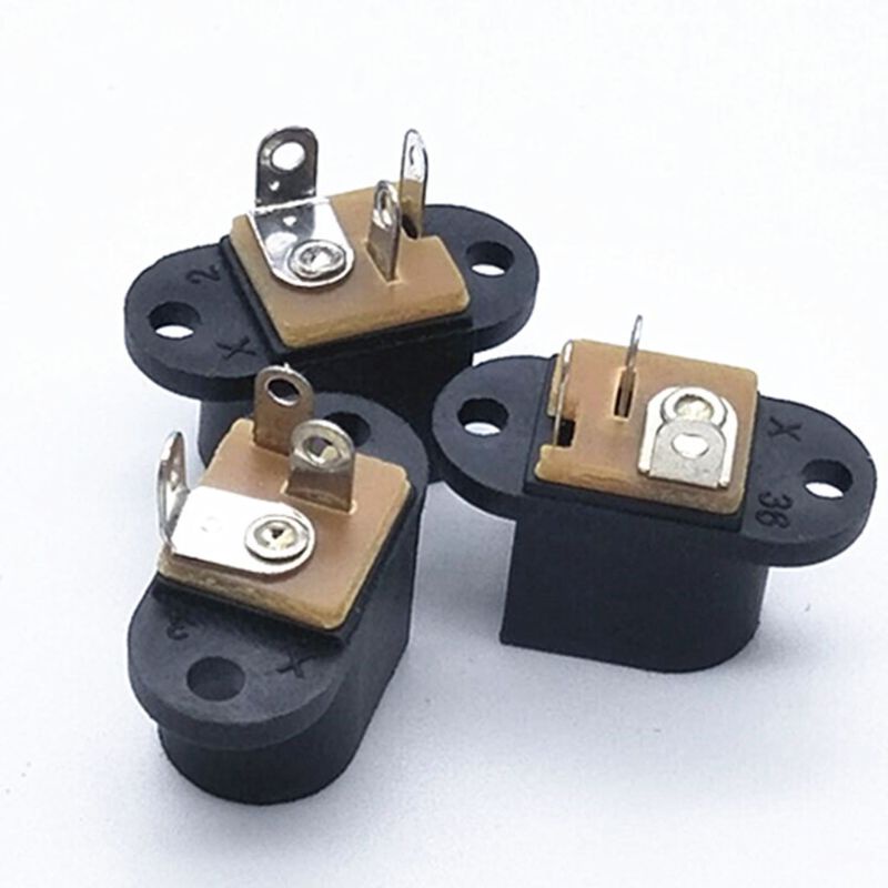 Cre 10pasang 5.5x2.1mm Untuk DC Plug &amp; Socket Female &amp; Male Power Adapter Untuk Universal Laptop Interface Kabel Power Conne