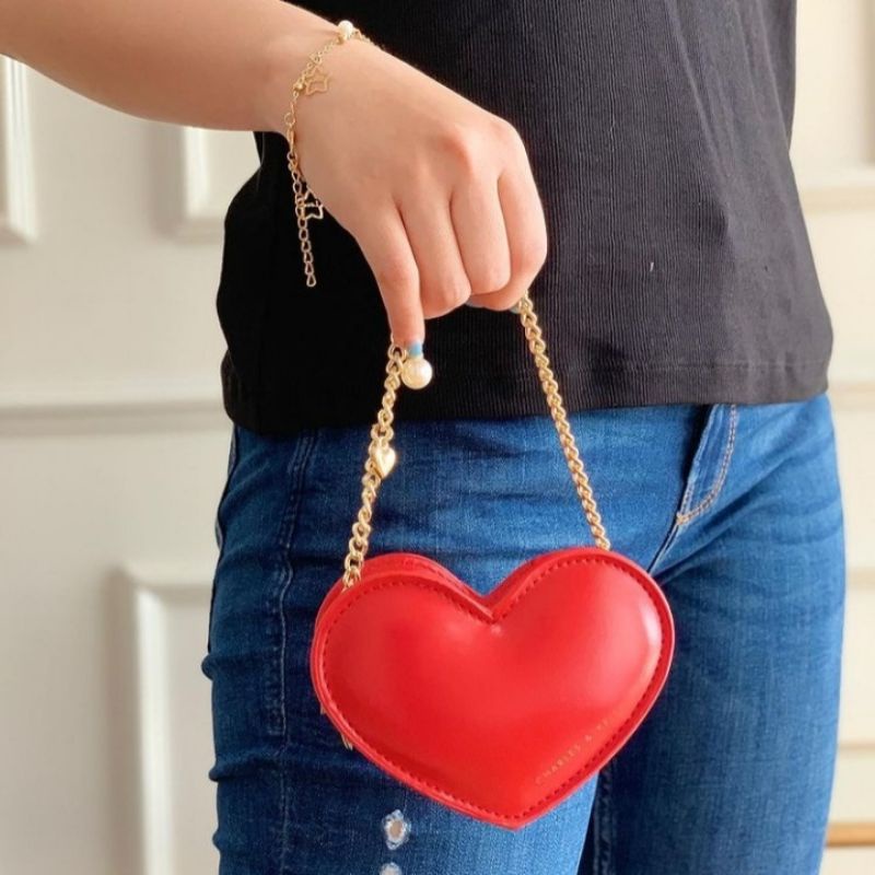 Charles and keith sling bag Love