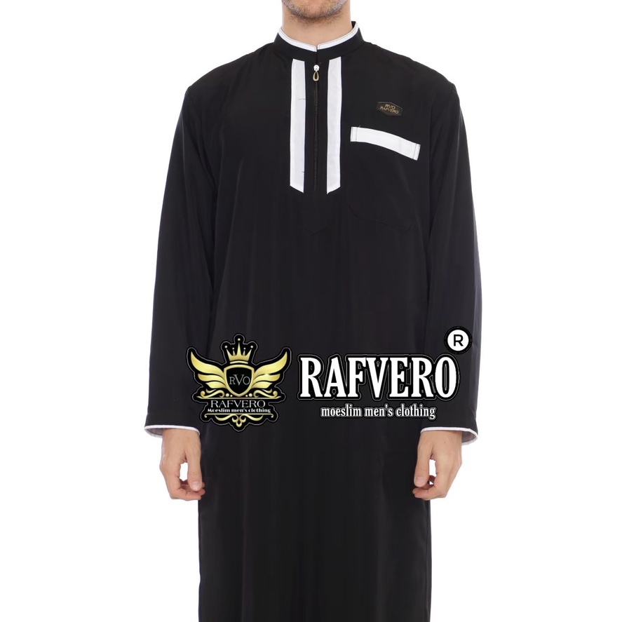 Gamis Jubah Muslim Pria Dewasa Muslim Rayhan Original Rafvero