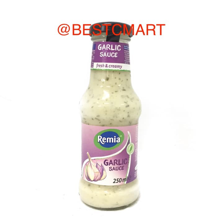 

Remia Garlic Sauce 250Ml / Saus Remia / Saus Garlic