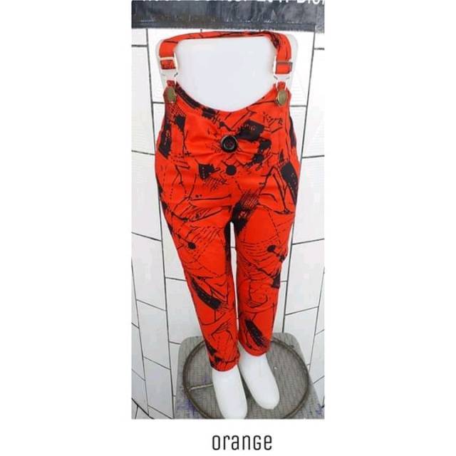 Overall anak katun stretch