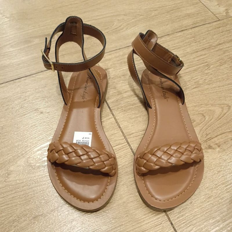 SANDAL TALI WANITA BY PAYLESS AMERICAN EAGLE - BREE COGNAC 195150 (3warna)