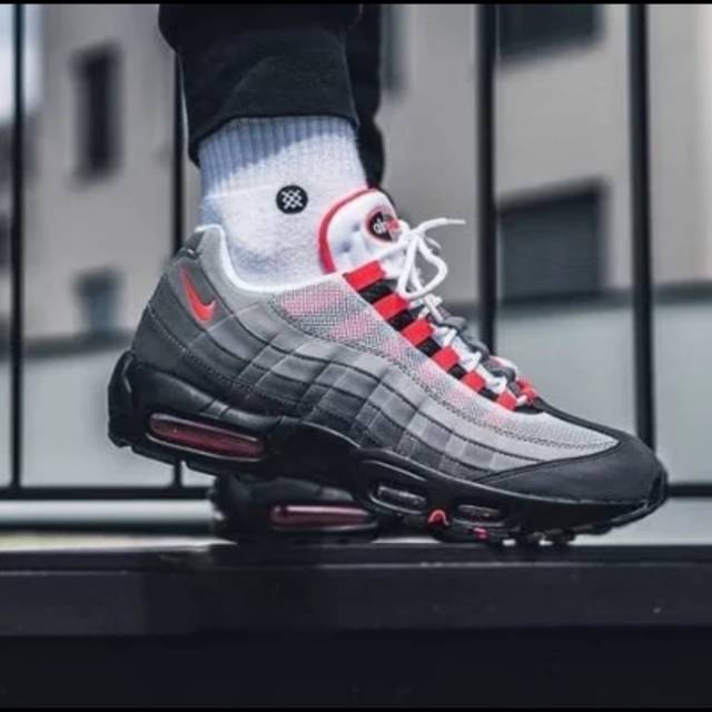 Nike Air Max 95 Grey Premium Original.Sneakers