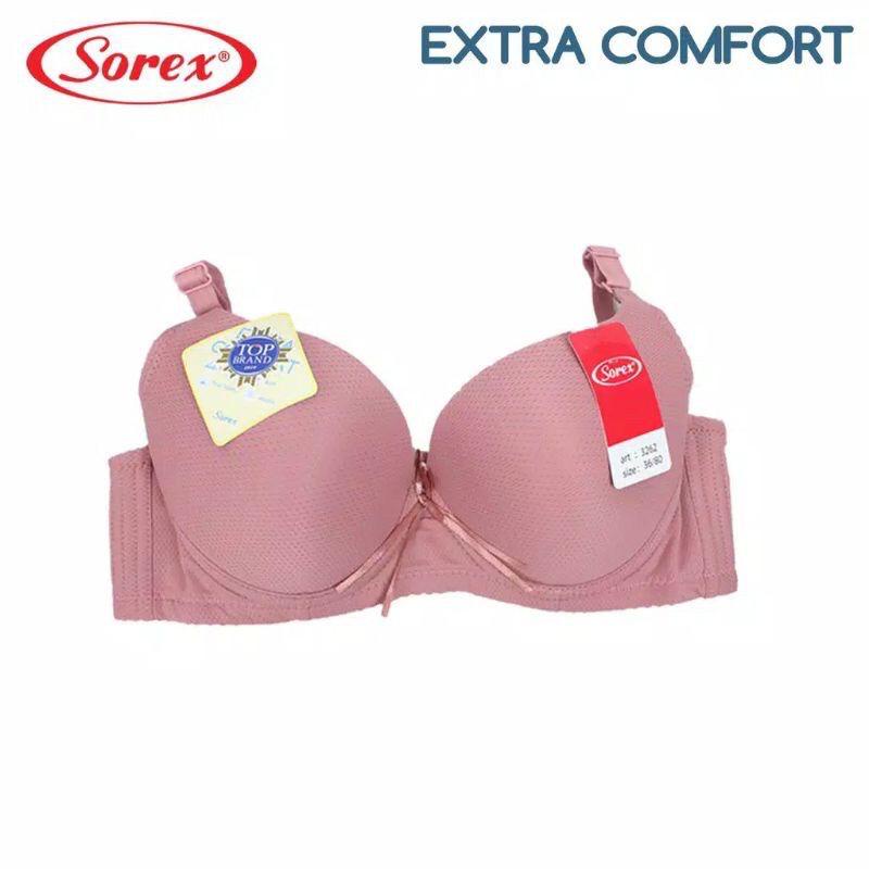 Bra Sorex Kawat 3262 / Bh Sorex Kait 3 Cup Besar 36-42 / Bh Sorex Original Cup Full | ara98store Sorex Bra Extra Comfort Busa Sedang Kawat Kait 3 Setara Cup B-C BH 3262Bra Sorex Kawat 3262 / Bh Sorex Kait 3 Cup Besar 36-42 / Bh Sorex Original Cup Full