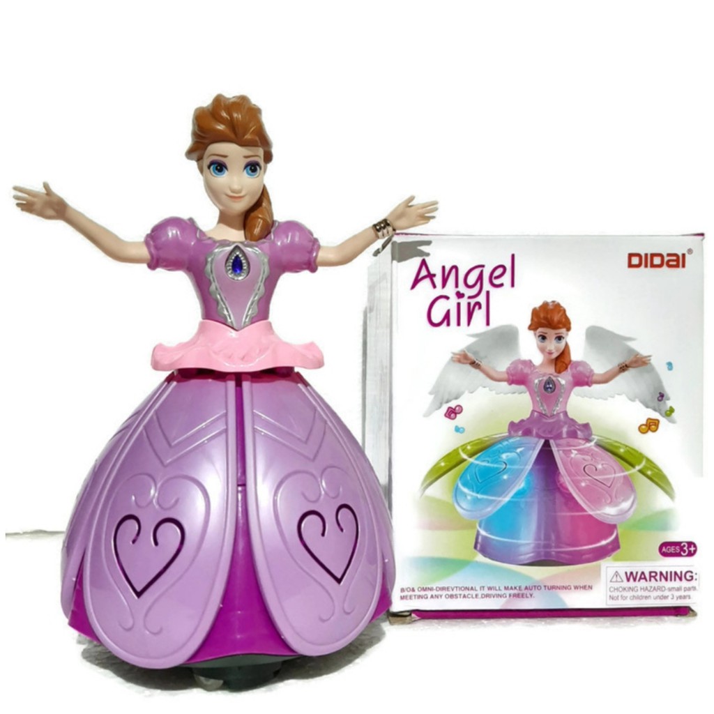 Mainan Anak Perempuan Boneka Frozen Angel Girl Bersayap