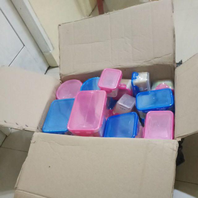 Lock 4 Lock Four Set 12 Pcs / Toples / Kotak Makanan Greenleaf