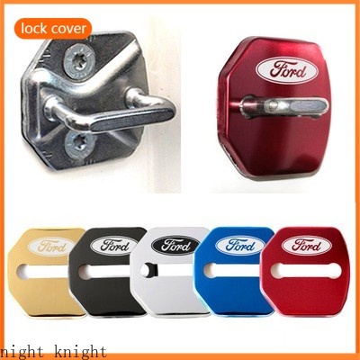 4pcs Case Pelindung Kunci Pintu Mobil Ford Bahan Stainless Steel EVEREST FOCUS FIESTA Ecpsport Ranger