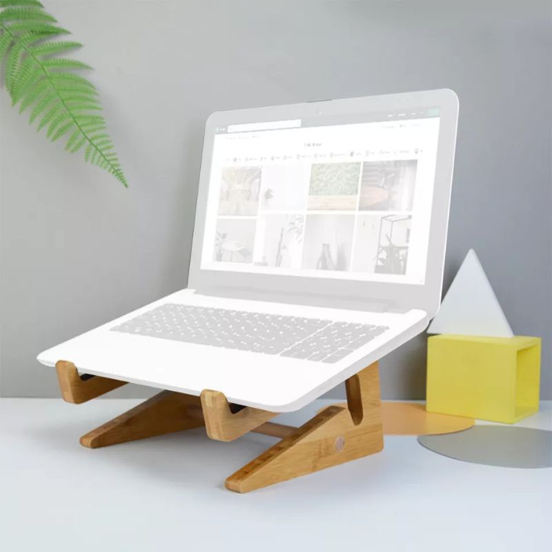 Stand Laptop Kayu Meja Laptop