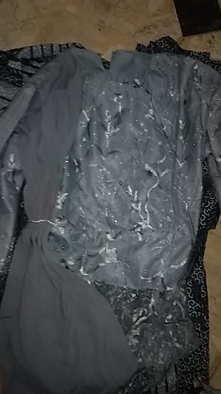 Set Couple Amalia Silver Maura Couple Sania Ruffle Batik Couple Ori