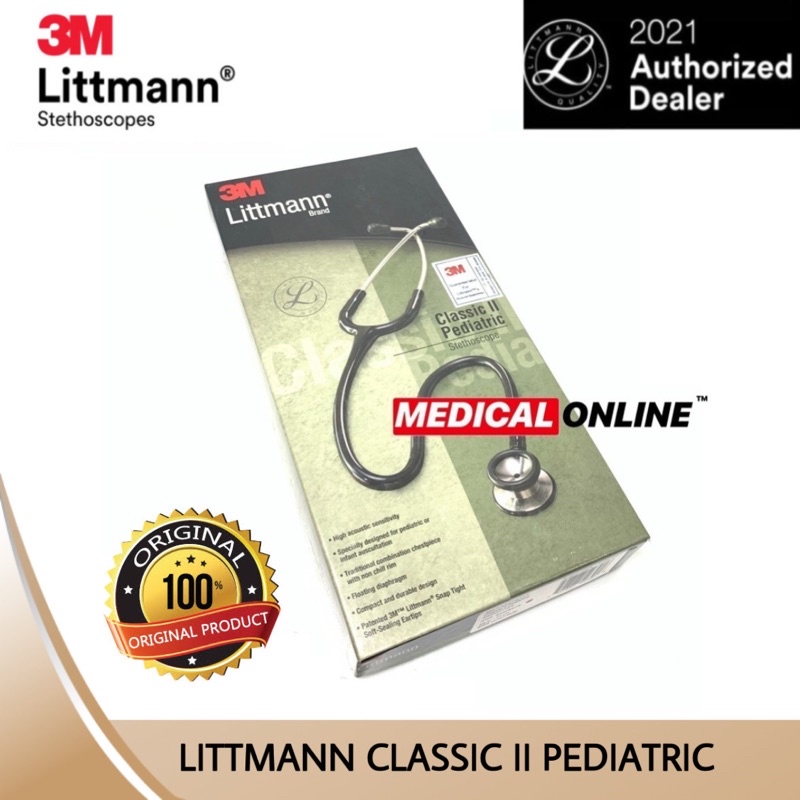 3M STETOSKOP LITTMANN CLASSIC II PEDIATRIC BLACK 2113 STANDARD LITMAN LITTMAN LITMANN MEDICAL ONLINE