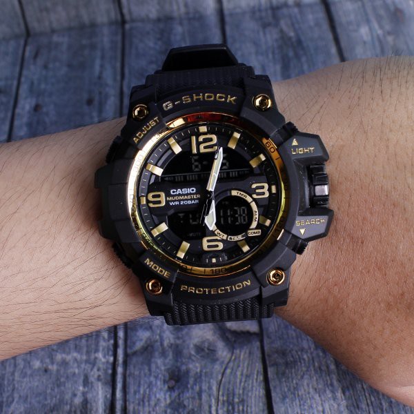 MODEL BARU SALE MURAH ... Jam Casio G-Shock GG1000 Black Gold Hitam Emas Digital pria & anak anak