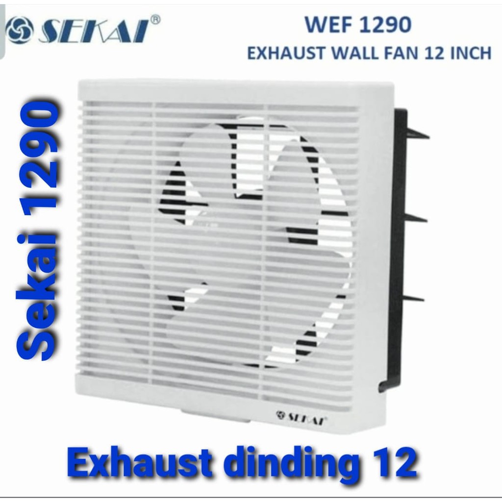 KIPAS ANGIN / EXHAUST FAN DINDING / TEMBOK SEKAI 12&quot;&quot; / 12 INCH