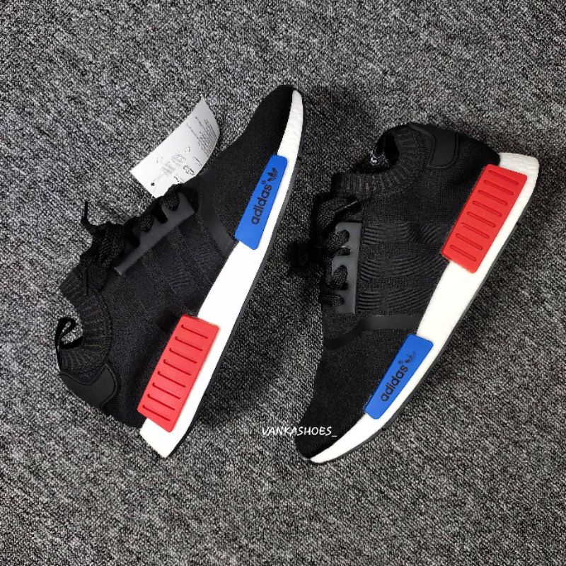 ADIDAS NMD R1 OG PRIMEKNIT BLACK WHITE FRANCE