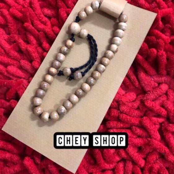 ❄ Tasbih Gelang Kayu Gaharu ORIGINAL Gelang Tasbih Kayu Gaharu Wangi ★