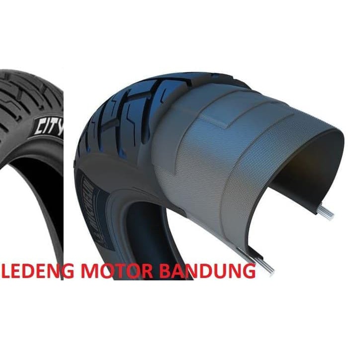 Michelin 90/90-12 City Grip Ban Tubeless Motor Vespa Baru New Scoopy Lampu Led