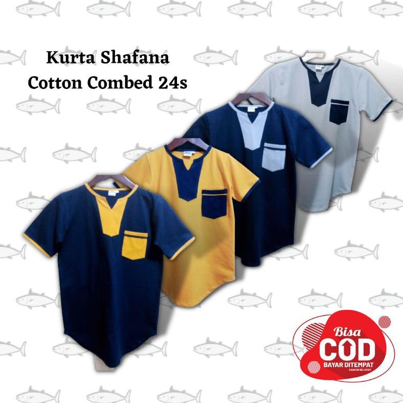 Koko Kurta Anak | Kaos Kurta Shafana | Baju Koko Anak Laki Laki Bisa Couple | Koko Anak