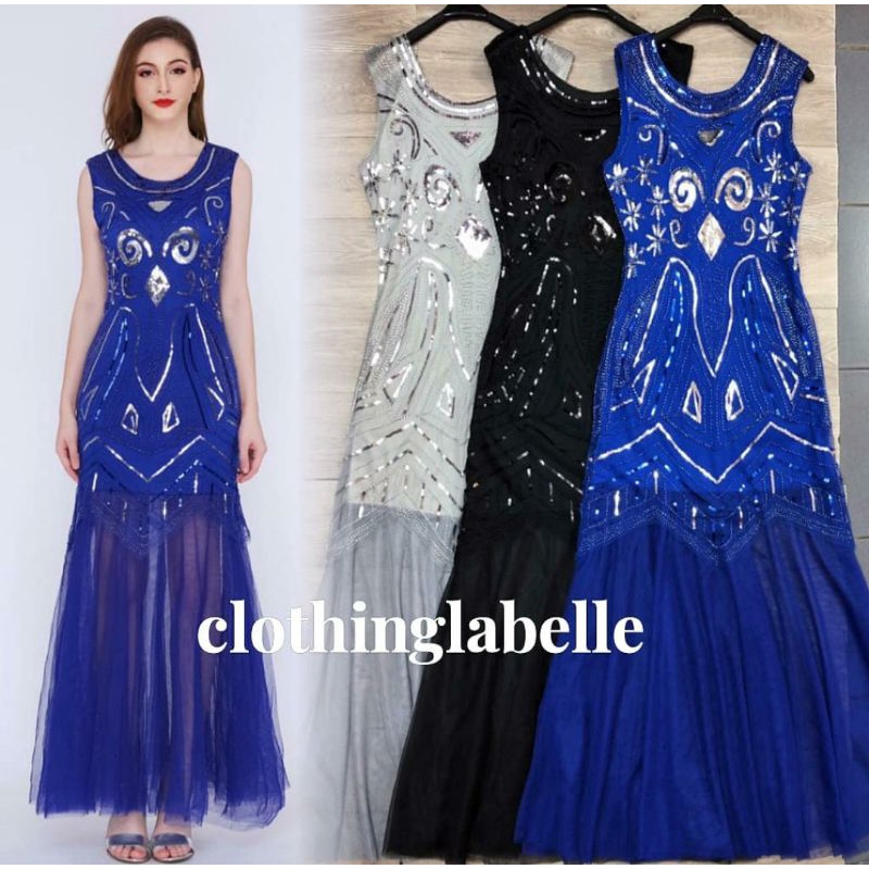 Sequin Long Party dress