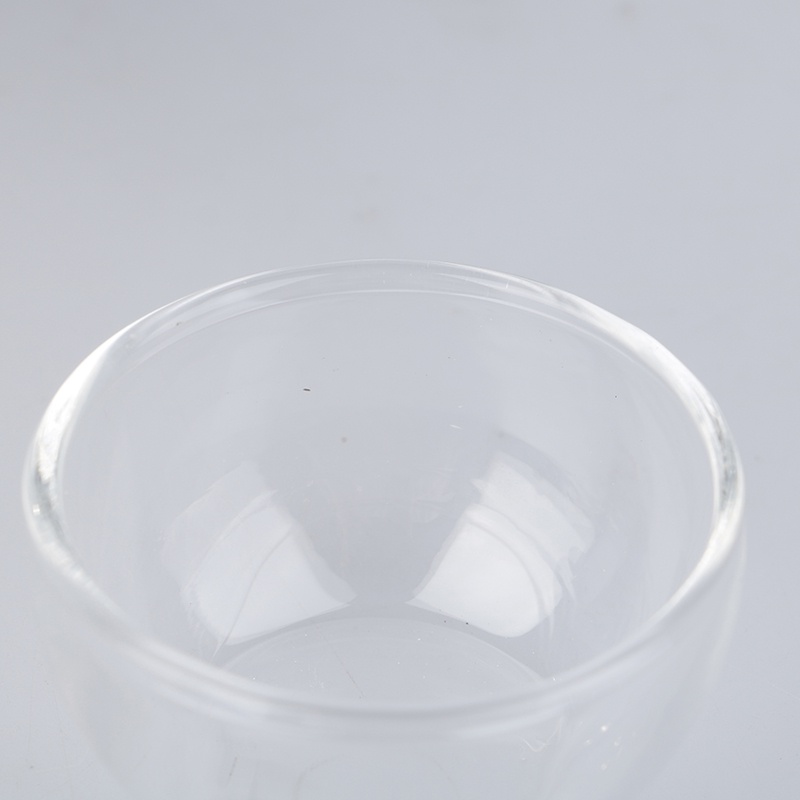 Mainan Miniatur Piring Sup Kaca Skala 1: 12 Untuk Aksesoris Dapur Rumah Boneka