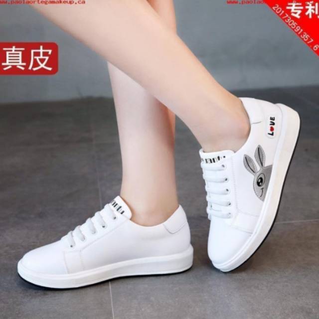 sepatu wanita sneakers Fashion Wanita Rabbit 37-40