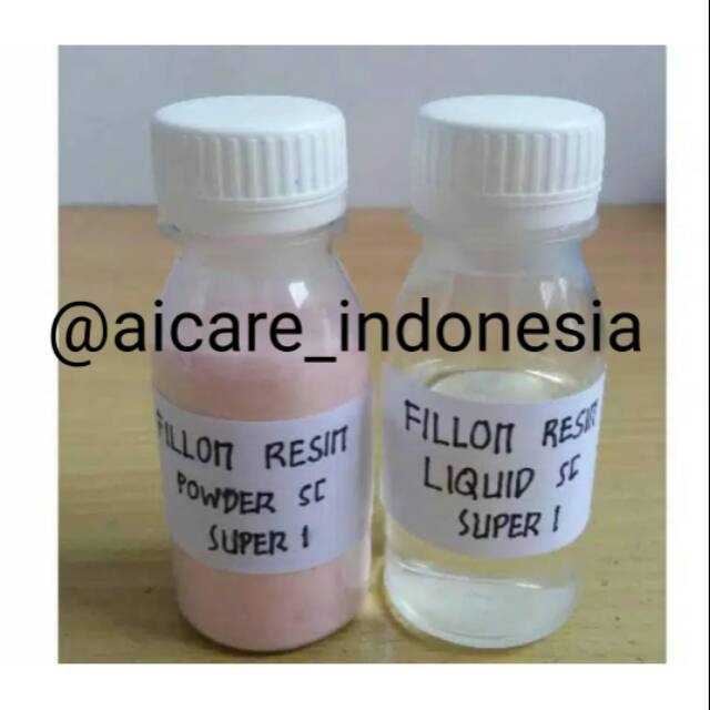 Self cure / SC liquid Cair & bubuk powder lem gigi palsu atau gusi