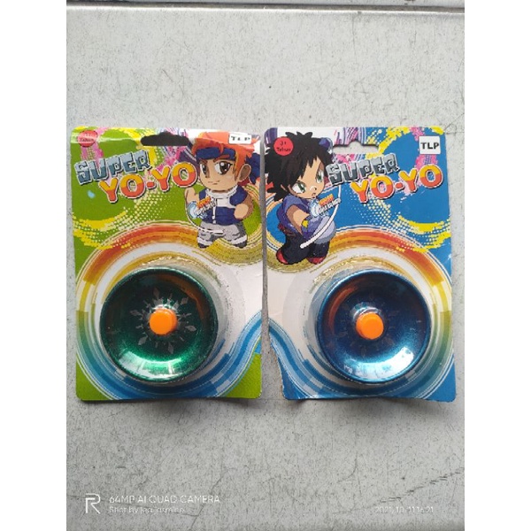 mainan anak yoyo shock yoyo besi metal
