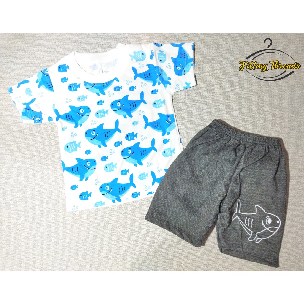 Setelan Baju Celana Bayi Anak Cowok Cewek Usia 0-12 Bulan / Set Baju Celana Pendek Bayi Anak Laki Laki Dan Perempuan Newborn Motif Hewan KS KIDS