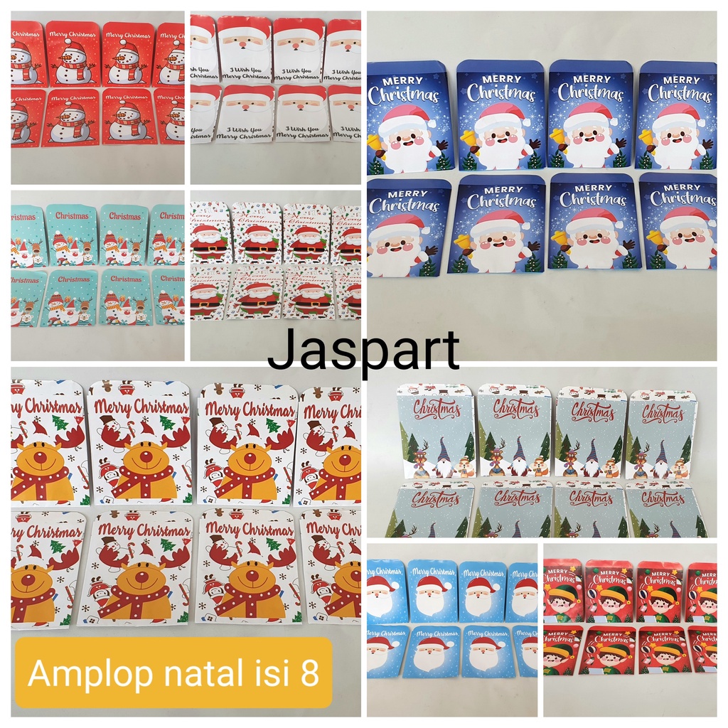

ANGPAO NATAL AMPLOP NATAL TAHUN BARU MERRY CHRISTMAS UKURAN MEDIUM READY STOCK
