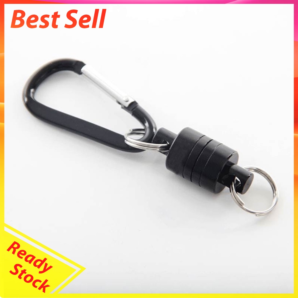 Outdoor Magnetic Buckle Portable Carabiner Lure Magnet Hanging Clasp Holder